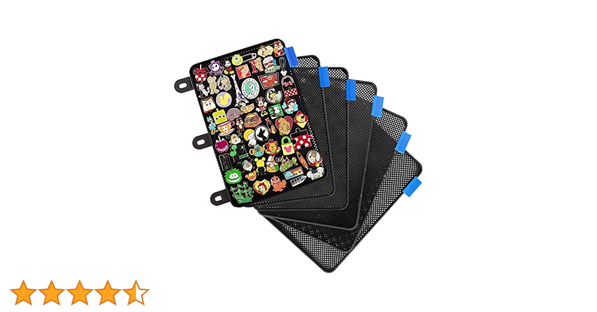 Amazon | ピンページ、6パック - ブラック。 | ポケット式